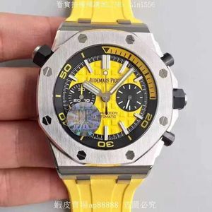 Designer Watch Luxury Automatic Mechanical Watches JF International ST 26703 Gul dykning Kronograf 42 mm Men s Real Shots Movement Wristwatch