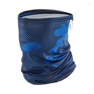 Capacetes de motocicleta Summer Neck Gaiter Face Sun Protection for Women Heat Isolate Bandana com pesca em 360 graus