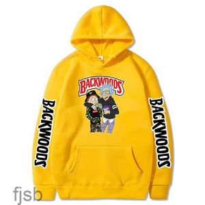 New Backwoods mens and womens printed pullover hoodie sportswear Korean style clothing casual and fun tops for boys and girls H0831
