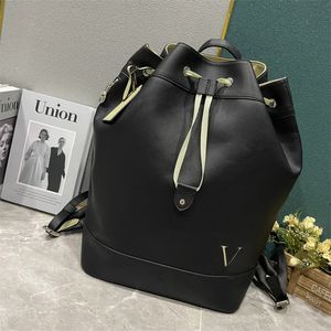 Designer -Rucksack Männer Frauen weiche Taurillon Leder -Rucksack Stickpack Schoolbag Luxusbeutel Mode Ruck Pack M55171