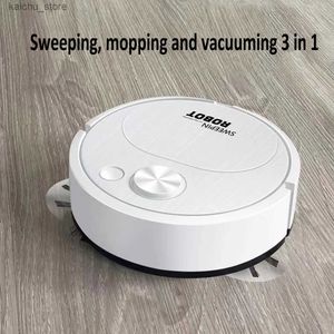Robot Vacuum Cleaners 2024 New USB 3 In 1 Smart Sweeping Robot Vacuum Cleaner Mopping Wireless 1500Pa Dragging Cleaning Sweep Floor for Home Office Y2PHR
