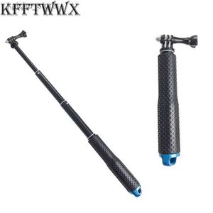 Selfie Monopods kfftwwx monopod für gopro helden 12 11 10 9 schwarz 8 7 6 5 4 3 2 Aluminium Ausleitbare Pole Selfie Stick Stativ Mount SJ4000 Eken H9r Y240418