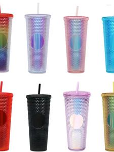 Other Bird Supplies Star Studded Durian Zhashou Cup 24oz710ml Double Layered Plastic Handy Corn