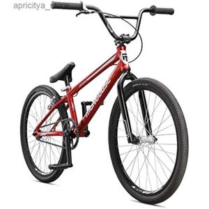 Cyklar Mongoose Tit Pro eller Elite BMX Race Bike med 20 eller 24-tums hjul i Red Orange eller Black Nybörjare eller återvändande ryttare L48