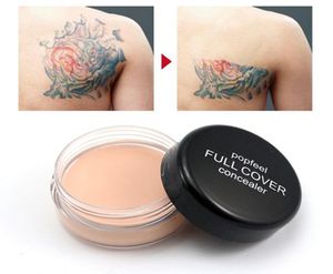 Basis Concealer Cream Face Cover Blahishish Dark Spot Blemish Eye Lip Contour Make -up Flüssige Fundament Kosmetische Concealer Cream2760346