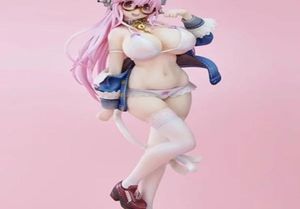 Anime sexy Figur Super o weiße Katze Ver.PVC Actionfigur Sammlerstücksmodell abgeschossen Spielzeug für Erwachsene Puppe 27 cm Q05223832631 aus