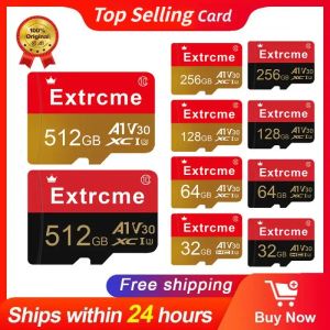 Karty Micro TF SD Card Mini Memory Card 128 GB Class10 U3 Sight Speed ​​Cartao de Memoria 32 GB Flash Memory Card 64GB A1 A2 TF CARD 512 GB