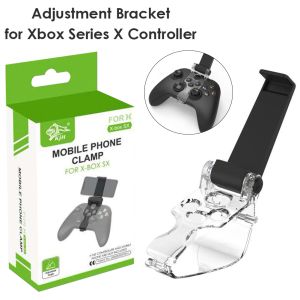 Racks Porta del telefono controller wireless per Xbox Series X Controller Supporto pieghevole Clip Clip Clip Staffa regolabile per Xbox