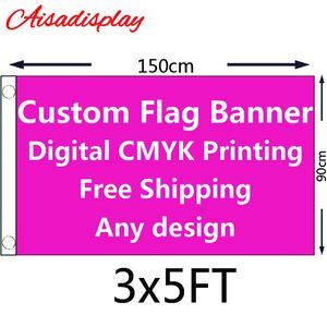 Benutzerdefinierte Flagge oder Banner mit Digitaldruck All Country Flag ein Design 240411