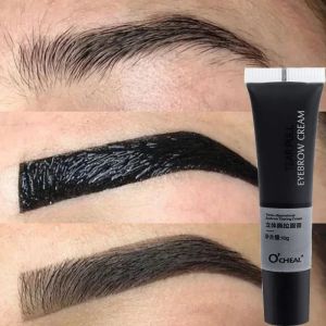 Enhancer wasserdichtes Schalen von Augenbrauencreme Semipermanent Eyebrow Make -up Tattoo Tönung langlebiger Farbstoff Eyebrow Gel Brow Enhancer Cosmetic