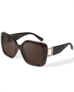 Sunglasses LVIOE Trendy Oversized Square For Women Modern Big/Large Style Sun Glasses With UV Protection LS0313