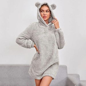 Kadın Hoodies Hafif Hoodie Zip Kadınlar Uzun Kollu Kazak Elbise Çizme