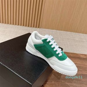 New Early Spring Fragrance Colored Panda Genuine Leather Thick Sole Sports and Leisure Board Tennis Breathable Little White Shoes