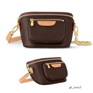 M82335 Mini Bumbag Pas Pas Pas do klatki piersiowej Luxurys Summer Women Tote Torebka sprzęgło TABA TABE MANS Fanny Pakiet Różowy projektant Pochette Crossbody Skórzowe torby na ramię 832