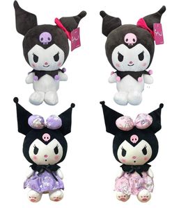 Cartoon Anime 25cm Kuromi Plush Toys Doll Lolita Princess Dress Melody Cute Diabeł Ragdoll Doll5981237