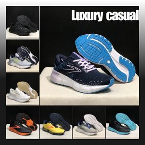 Luxury Brand Designer Casual Shoes Sneakers Mens Leather Running Sole Shoe Platform Trainers bekväma löparskor 2024 Lätt