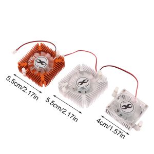 PADS 1PC 55mm 12V PC Computador Laptop CPU VGA Vide Video Weatrefer Fan CofriChing Footlestring Ball Graphics Card Acessórios do ventilador