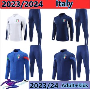 23 24 Soccer Tracksuits Define Verratti Shirt Bonucci Barella Immobile Training Italia Chiesa Soccer Jerseys 2023 2024 Italys Tracksuit Insigne Jorgeno Belotti