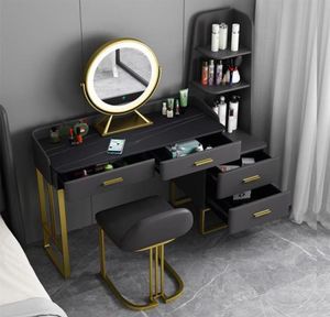 Möbler 1072ITALIAN LIGHTS Luxury Tabless Rock Plate Dressing Tables förvaringsskåp Integrerat sovrum Web Celebrity Ins Prince5416995