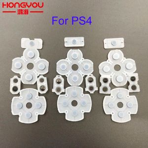 Joysticks for Sony PlayStation 4 PS4 Controller JDS 001 011 030 JDM 050 055 BOTONS CONDUTIVOS DE SILICONE para DualShock 4 L2 R2 Buttons