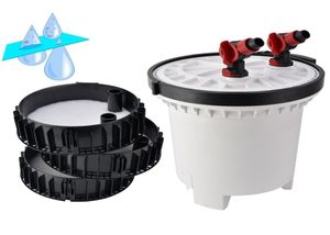 40W SUNSUN HW5000 Aquarium Canister Filter med 9W UV -lampa för fiskbehållare 4Stage Extern filtervariabel Flödeshastighet LCD Display Y5898541