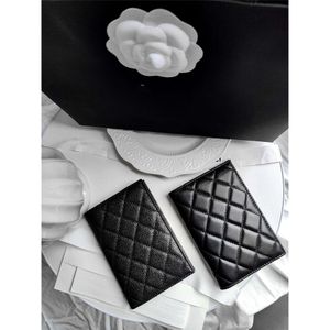 Классическая паспортная карта Lingge Passport Set Zero Wallet Cowhide Lambskin Litchi Patter