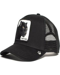 Panther Mesh Cap Baseball Summer Baseball Anime Black Trucker Hat Hat Hat Hat Snapback Women Men3377854