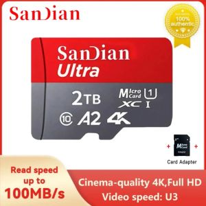 Cards Memory Card 2TB 1TB SD/TF Flash Card 512GB 256GB 128GB Mini Sd Cards UHS1 Flash Memory Card With Package Free SD Adapter