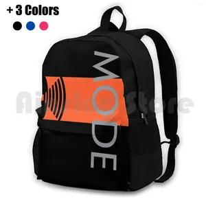 Backpack Behind The Mode Outdoor Hiking Riding Climbing Sports Bag Wheel Music For Masses Speaker