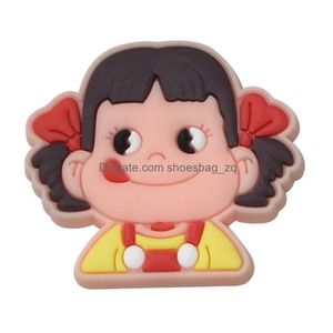 Schmuck Großhandel Cartton Clog Charms für Clog Schuh weiche Gummi PVC Dekoration Zubehör Xmas Party Geschenk Drop Lieferung Baby Kinder Mat DHVIH