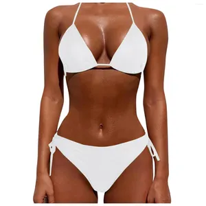 Moda damska moda Seksowna dzielona bikini koronkowa bieliźnie erotyczne (bez wyściółki) kostium kąpielowa 2024 Kobieta letni garnitur 202