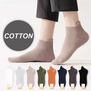 Men's Socks 5 Pairs High Quality Men Ankle Breathable Cotton Women Mesh Casual Athletic Summer Thin Cut Short Sokken Sport