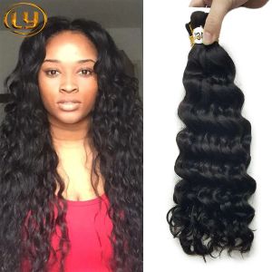 Bulks Top Qualting Brazilian Hairs 50G Craids Craids Deep Wave Deep Weft No Peath Wet и Waby Deep Curly Micro Mini Brahive Bulk Hair