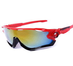 Estilo Moda Esporte Ciclismo de Ciclismo para Olhos para Men ao ar livre Pontuando óculos de sol Dazzle Color Mirrors Glasses Frame Sunglasses3596321