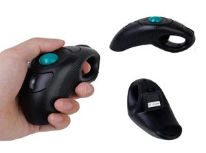 Walker Wireless 24G Handhell Trackball Mouse Finger Mause con puntatore laser per PPT Presentazione250O7860988
