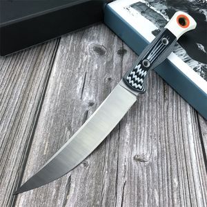 BM Knivar 15500 Bench Portable D2 Blade Steel Made Hunt Fixed Knife G10 Handle Outdoor Camping Hunt Fick Knife EDC Tool