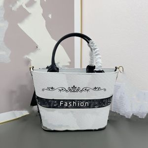 Designerskie torby kwiatowe torebki torebki na płótnie haftowana torba na zakupy