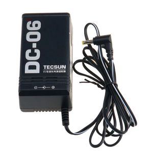 Chargers Original Tecsun DC06 AC 220V/50HZ DC 6V 300MA Power Charge Adapter US Plugure для PL600 PL660 PL680 R9700DX PL450 и т. Д.