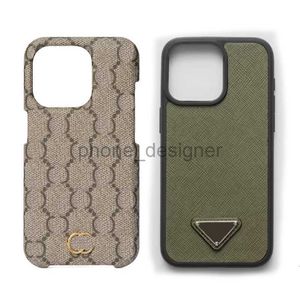 Designer Telefone Case Luksusowy iPhone z uchwytem na karty dla iPhone'a 15 Pro Max Case Apple I 14 13 12 11 x xr xs xsmax 8p 15 plus coszyngóry komórkowe skórzana okładka mobilna