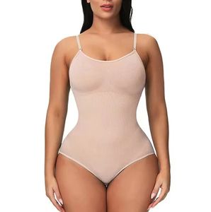 Women's Shapers Seamless Bodysuit Shapewear Women Waist Trainer Body Shaper Fajas Colombianas Open Crotch Slimming Underwear Corset