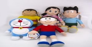 Anime Doraemon Plush Doll Nobita Nobi Doraemon Minamoto Shizuka Konta Takeshi Giant Honekawa Suneo Cartoon Plush Toy Y599 Y2007033219232