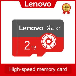 Kort Lenovo A2 Class 10 Memory Card 128 GB 256 GB 512 GB Hög hastighet V30 U3 CARTAO DE MEMORIA 1/2TB SD TF -kort för Nintendo Switch