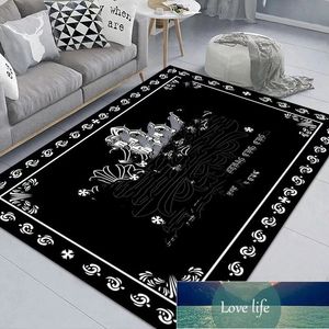 Cross-Border Wholesale lux Big Brand Carpet Bedside Bedroom Room Non-Slip Wear-Resistant Carpets Living Room Sofa Coffee Table Floor Mats Full Shop