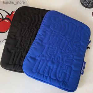 Inne akcesoria komputerowe Ins Cute Laptop Tleeve Ease 11 13 13,3 14 15 15,6 cala laptopy notebookowe przewożące torbę MacBook Air Pro 13.3 Case Women Y240418