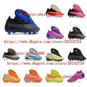 Phantomes- gxes elite dfes link sg anties entalhes tênis de futebol masculino lady chuts futebol boots treinadores de couro scarpe da calcio