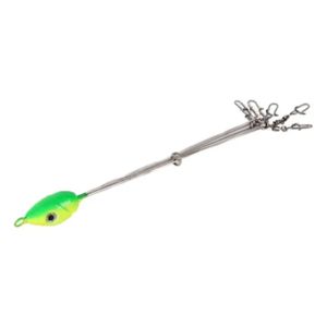 Ombrello a ombrello Attilo di pesca Rig 5 ARMS ALABAMA RIG ATTURO STRUMENTI DI PESCA DELLA PESCA ACCIAIO ASSERIO CHE SNAP SCAP IN INSOLESS GRUPPO PESCE V3H5