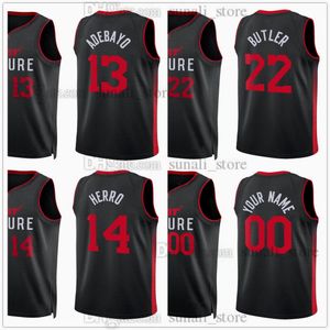 2024 Maglie da basket City Jimmy Butler Bam Adebayo Kevin Love Thomas Bryant Josh Richardson Tyler Herro Caleb Martin Duncan Robinson Terry Rozier Edition