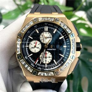 Designer Watch Luxury Automatic Mechanical Watches Direct Purchase Flash Airbnb Mens 26401ro Rear Circle Movement Wristwatch