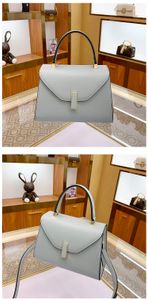 hot women's shoulder bag Designer bag leather bag niche design fashion simple locking hand bill of lading shoulder oblique span women's bag large capacity