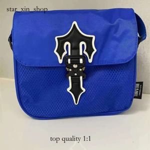 Trapstar çanta omuz çantaları popüler erkek ve kadın çapraz çanta trend kalabalık fark omuz gelgit akışı tasarımı 797